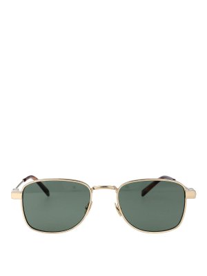 SAINT LAURENT: Sonnenbrillen - Sonnenbrille - Gold