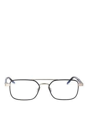 SAINT LAURENT: Gafas de sol - Gafas De Sol - Plata