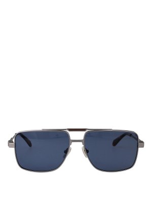 FERRAGAMO: Lunettes de soleil - Lunettes De Soleil - Gris