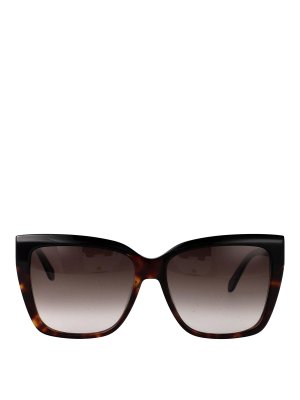 FERRAGAMO: Sonnenbrillen - Sonnenbrille - Schwarz