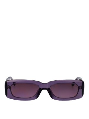 The Attico: Gafas de sol - Gafas De Sol - Púrpura