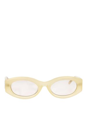 The Attico: サングラス - サングラス - イエロー