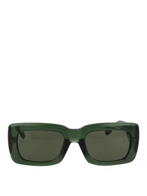 The Attico: Sonnenbrillen - Sonnenbrille - Grün