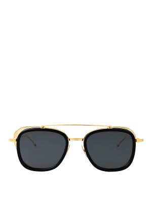 THOM BROWNE: Lunettes de soleil - Lunettes De Soleil - Noir