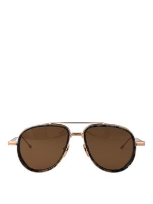 THOM BROWNE: サングラス - サングラス - ブルー