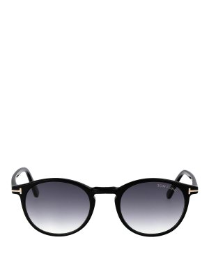 TOM FORD: サングラス - サングラス - 黒