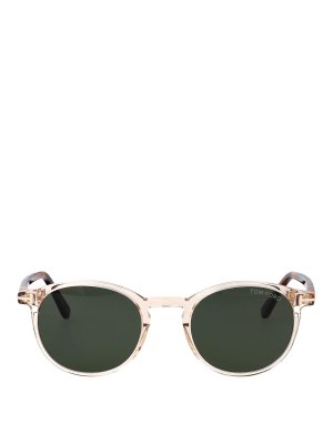 TOM FORD: Gafas de sol - Gafas De Sol - Marrón