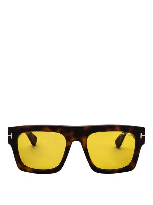 TOM FORD: Lunettes de soleil - Lunettes De Soleil - Marron