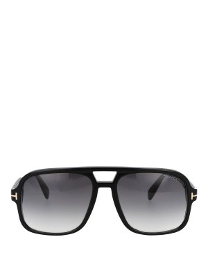 TOM FORD: サングラス - サングラス - 黒