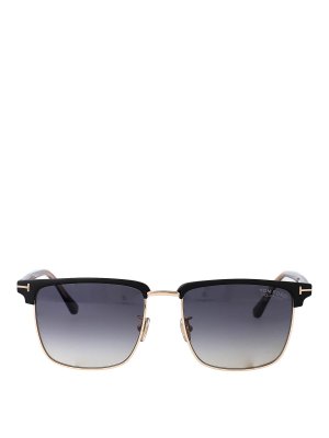 TOM FORD: サングラス - サングラス - 黒
