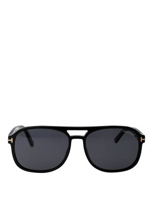 TOM FORD: サングラス - サングラス - 黒