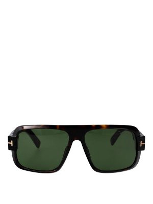 TOM FORD: Lunettes de soleil - Lunettes De Soleil - Marron
