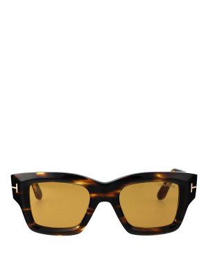TOM FORD: Lunettes de soleil - Lunettes De Soleil - Marron