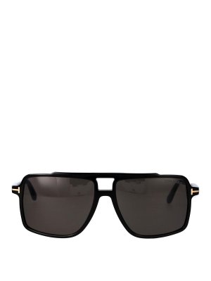 TOM FORD: サングラス - サングラス - 黒