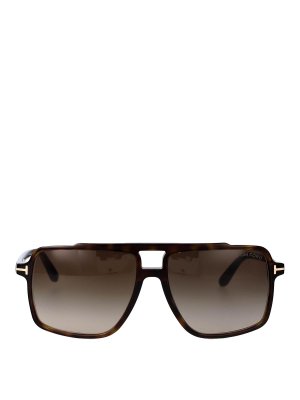 TOM FORD: Gafas de sol - Gafas De Sol - Marrón