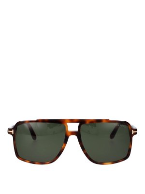 TOM FORD: Sonnenbrillen - Sonnenbrille - Braun