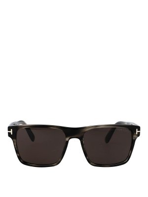 TOM FORD: サングラス - サングラス - ブラウン