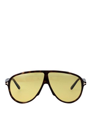 TOM FORD: Sonnenbrillen - Sonnenbrille - Braun