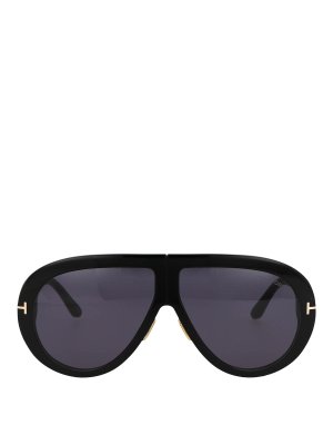 TOM FORD: サングラス - サングラス - 黒