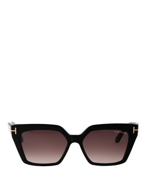 TOM FORD: サングラス - サングラス - 黒
