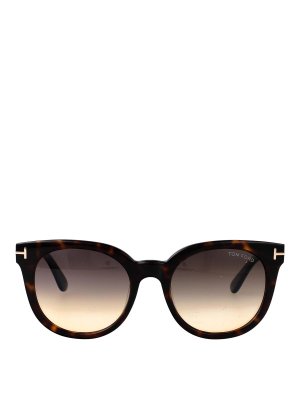 TOM FORD: Lunettes de soleil - Lunettes De Soleil - Marron