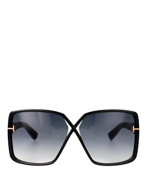 TOM FORD: サングラス - サングラス - 黒