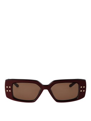 VALENTINO GARAVANI: Sonnenbrillen - Sonnenbrille - Rot