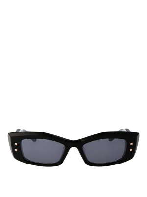 VALENTINO GARAVANI: サングラス - サングラス - 黒