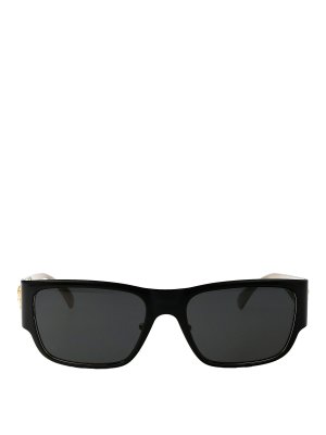 VERSACE: Lunettes de soleil - Lunettes De Soleil - Noir