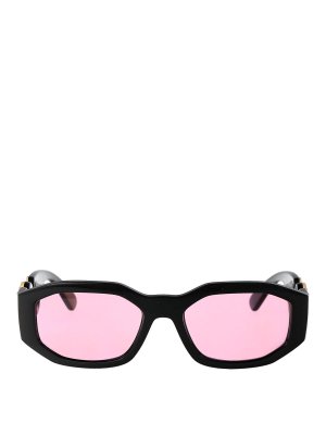 VERSACE: Lunettes de soleil - Lunettes De Soleil - Noir