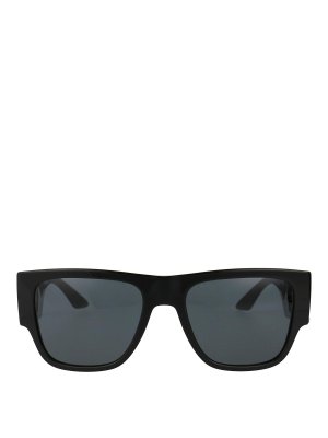 VERSACE: Lunettes de soleil - Lunettes De Soleil - Noir