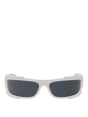 VERSACE: Lunettes de soleil - Lunettes De Soleil - Blanc