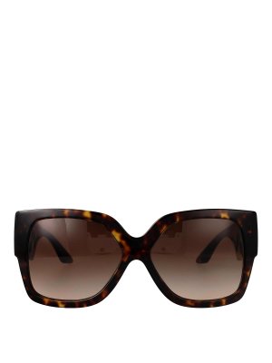 VERSACE: Sonnenbrillen - Sonnenbrille - Braun