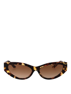 VERSACE: Lunettes de soleil - Lunettes De Soleil - Marron