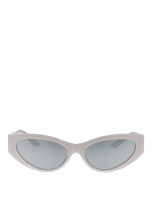 VERSACE: Lunettes de soleil - Lunettes De Soleil - Gris