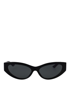 VERSACE: Lunettes de soleil - Lunettes De Soleil - Noir