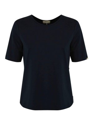 HERNO: t-shirts - Jersey Slit T-Shirt