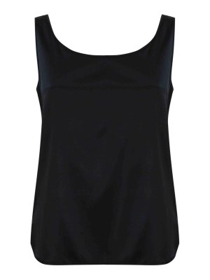 Max Mara: Tops und Tank Tops - Top - Blau