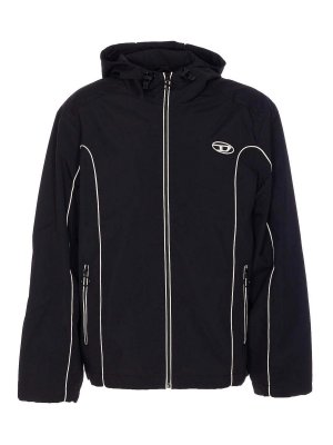 DIESEL: Gabardinas - Gabardina - Negro