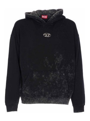 DIESEL: Sweatshirts und Pullover - Sweatshirt - Schwarz