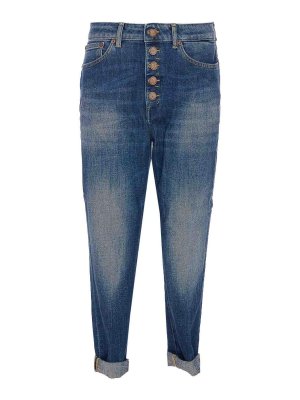 DONDUP: bootcut jeans - Koons Loose Denim Trousers