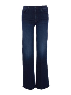 Theory High-Waisted Wide-Leg Jeans - Blue - Women | P0104213G8H