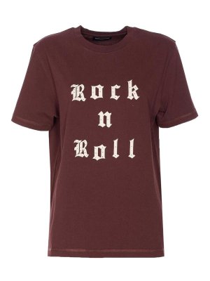 ZADIG&VOLTAIRE: t-shirt - T-shirt di Edwin Rock N Roll Strass