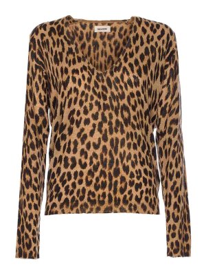 ZADIG&VOLTAIRE: クルーネック - クルーネック - アニマル柄
