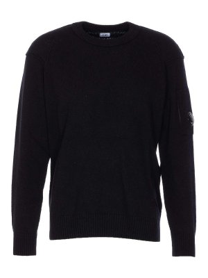 C.P. COMPANY: crew necks - Logo Sweater