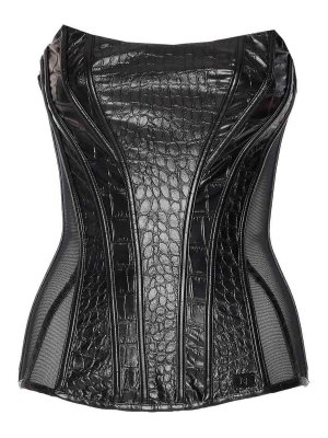 ELISABETTA FRANCHI: トップス＆タンクトップ - トップ/タンクトップ - 黒