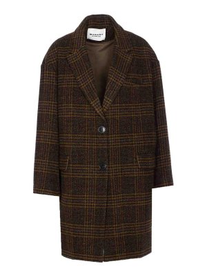 Isabel Marant Etoile: Kurze Mäntel - Kurzer Mantel - Braun