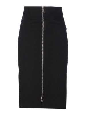PATRIZIA PEPE: Knee length skirts & Midi - Essential Midi Skirt