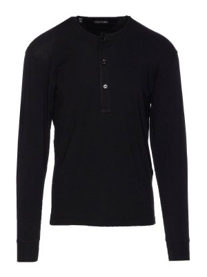TOM FORD: T-shirts - T-Shirt - Schwarz