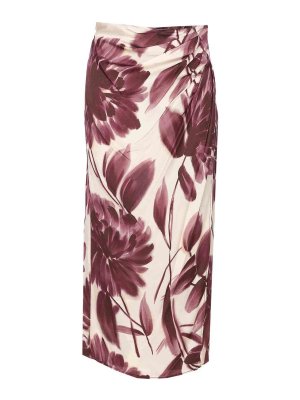 TWINSET: Faldas media pierna y semilargas - Falda Semilarga - Multicolor